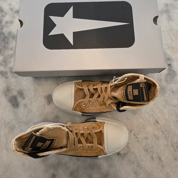 Converse DRKSHDW Chuck Taylor All Star DBL DRKSTAR Beige - Picture 7 of 10